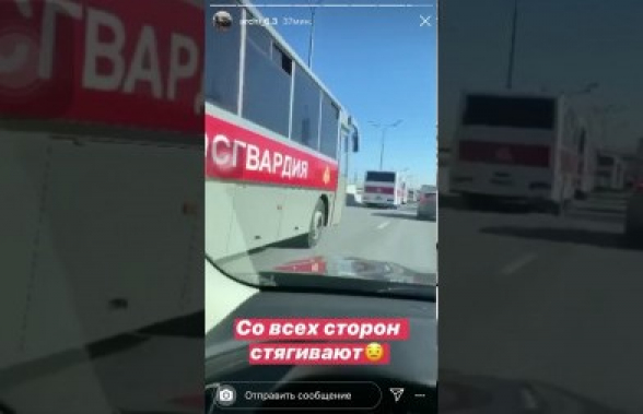 Ռոսգվարդիան մտնում է Մոսկվա (տեսանյութ)